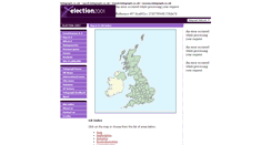 Desktop Screenshot of 2001election.megasorcery.com