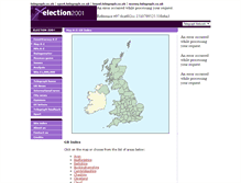 Tablet Screenshot of 2001election.megasorcery.com